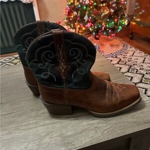 Justin Brand, Leather Cowboy Boots, Woman’s Size 9